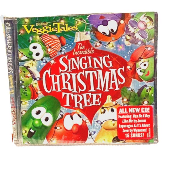 Big Idea Media Veggietales The Incredible Singing Christmas Tree Music Cd Veggie Tales